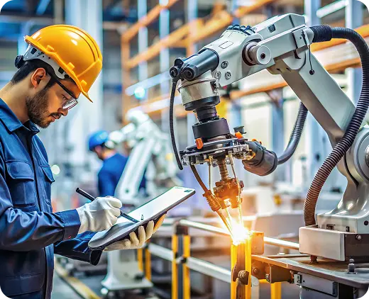 Manufacturing industry visual